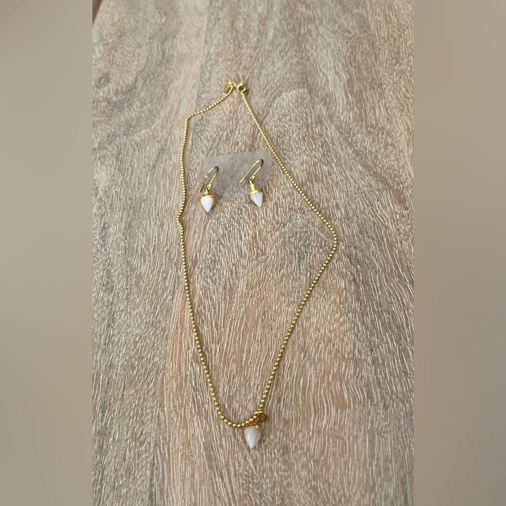 Tous Vermeil necklace and earrings. Certificate of authenticity included.